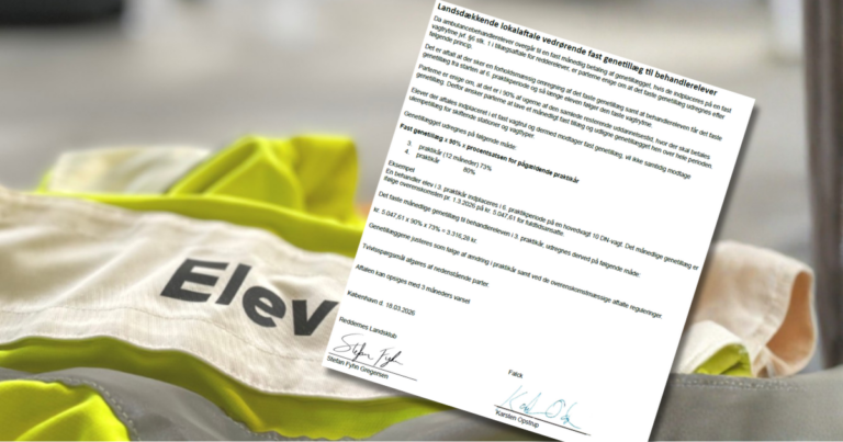 Ny landsdækkende lokalaftale for elever
